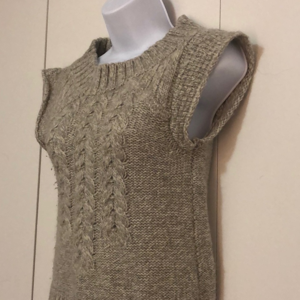 7 For All Mankind Cap Sleeve Wool Sweater - Picture 2 of 5